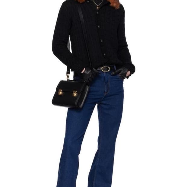 ernest w baker 23AW 플레어 데님 팬츠