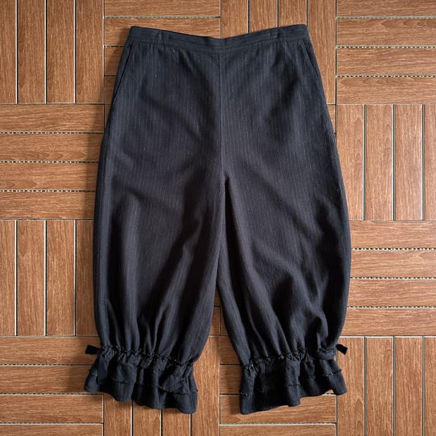 Beams Boy striped linen wool drawers