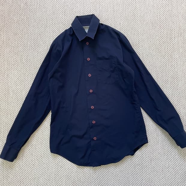 엠포리오 아르마니 네이비 셔츠 