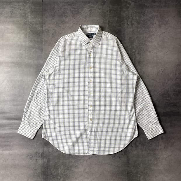 RALPH LAUREN 랄프로렌 빈티지 체크패턴 코튼셔츠