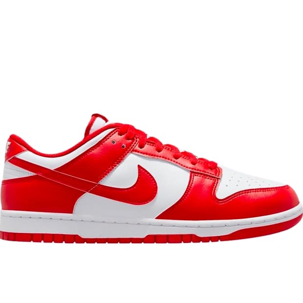 260 나이키 덩크 로우 레트로 화이트 유니버시티 레드 2025