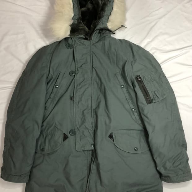 90s usa오리지널 n3b green brier m사이즈 100~105