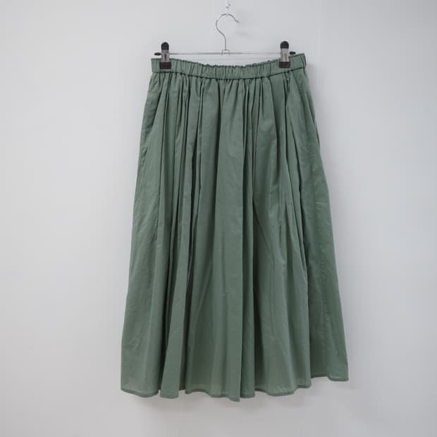 Uniqlo soft khaki skirt