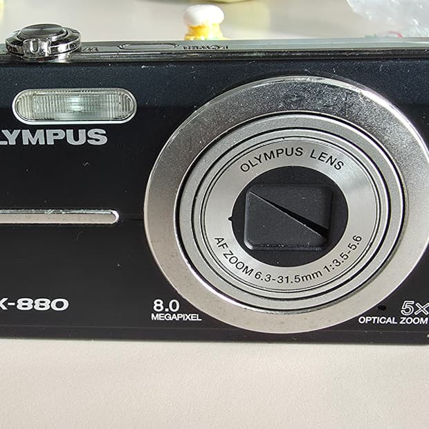 올림푸스 X-880 빈티지 디지털카메라