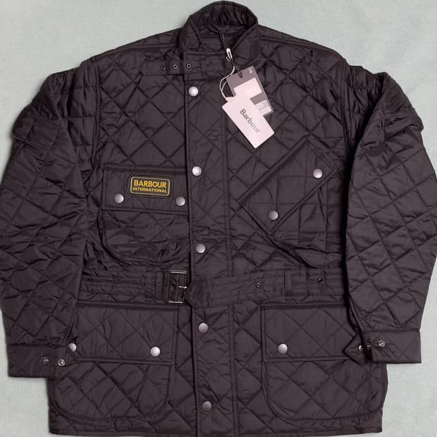 [26SS 기모 X] 바버 인터내셔널 퀼팅 자켓
