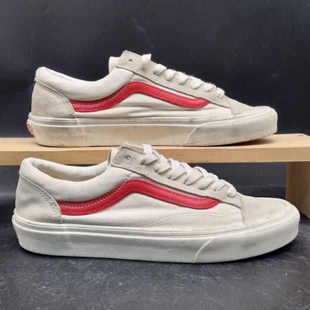 반스 스타일 36 레드 스니커즈255