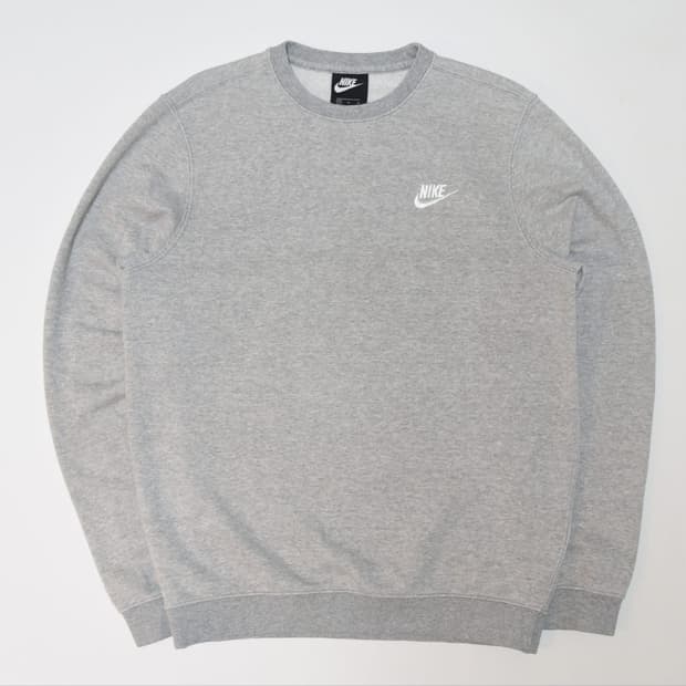 나이키 맨투맨 회색 M