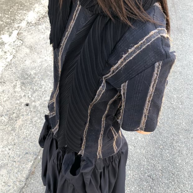 이세이미야케 텍스쳐 탑