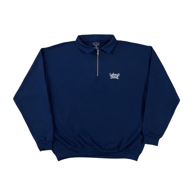 라브로스 쿼터집업 (flip logo)