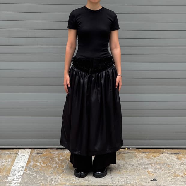 Double Layered Skirt Pants