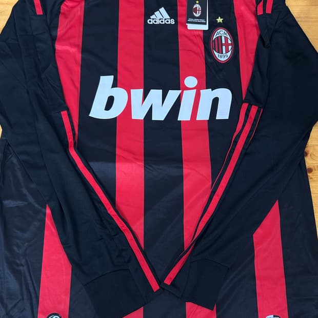 레트로 ac밀란 베컴 유니폼 긴팔