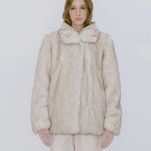 Sinoon 시눈 퍼자켓 (아이보리)