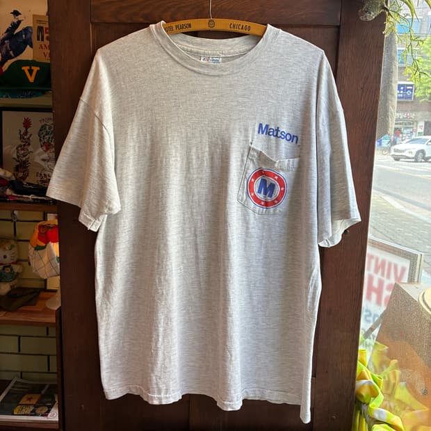 90s Vintage Hanes Pocket Graphic T-Shirt