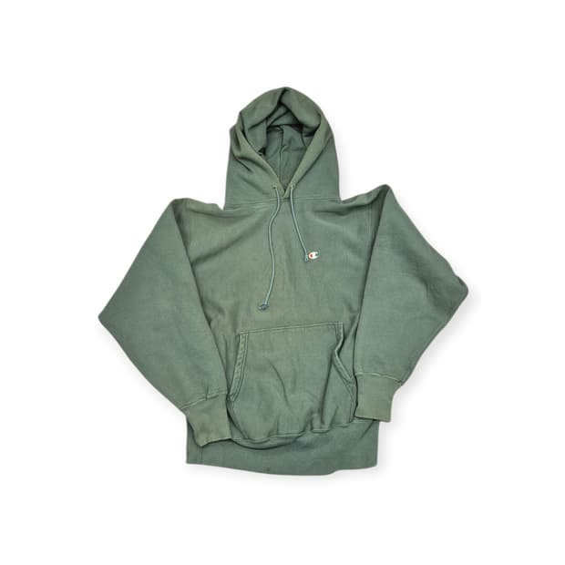 90s 챔피온 리버스위브 후드 그린
