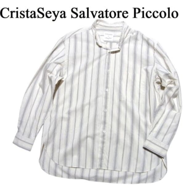 크리스타세야 스트라이프 마오 셔츠 M사이즈