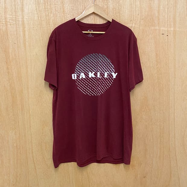 OAKLEY logo t-shirt 오클리 지구 로고 티셔츠