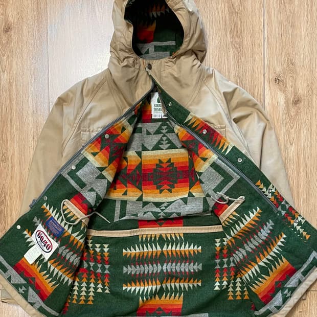 90s Made USA 시에라디자인 X 펜들턴 아즈텍 나바호 마운틴자켓