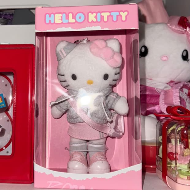 산리오 헬로키티 중국 한정 키링