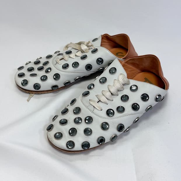 아크네스튜디오 스터드 플렛 슈즈