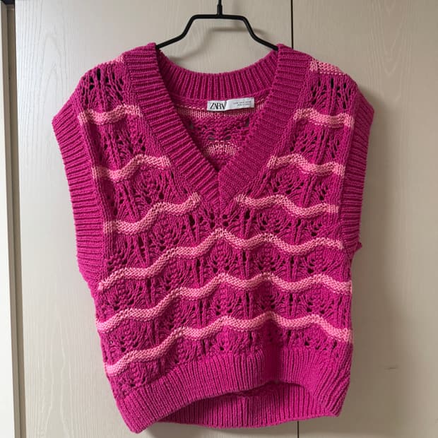 💗핑크 베스트 자라