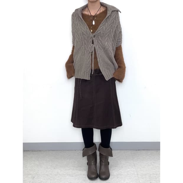 빈티지 웨스턴 스커트