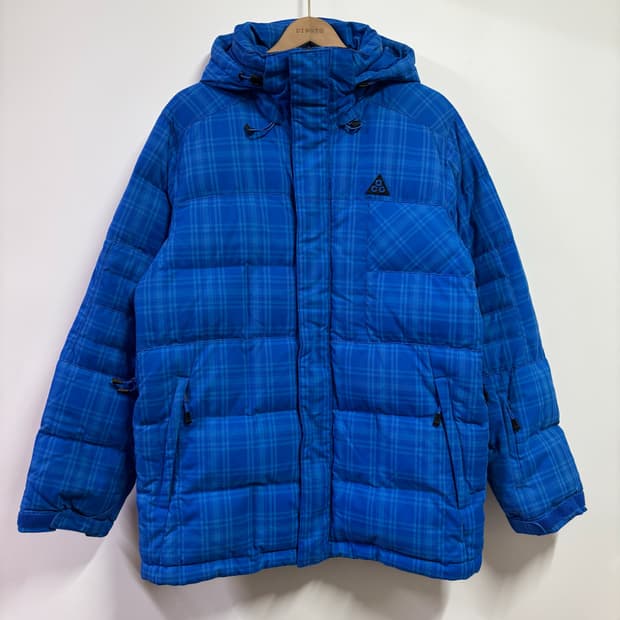 [L] 나이키 ACG 체크 패딩 자켓