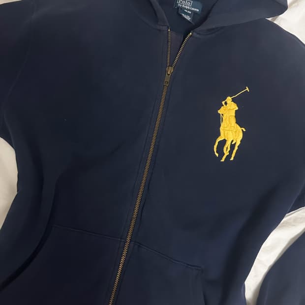 폴로 빅포니 후드집업