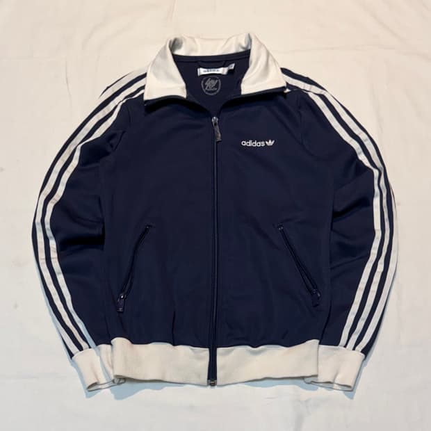 아디다스 베켄바우어 트랙탑 져지 네이비