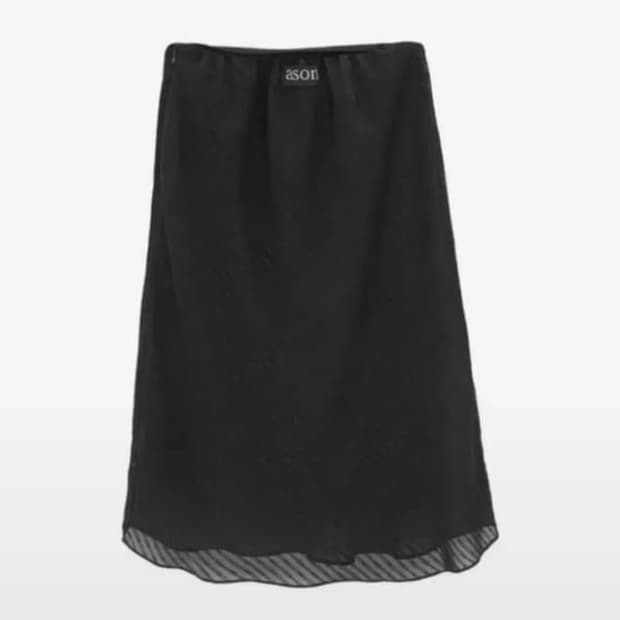 애즈온 달리아 미디 스커트