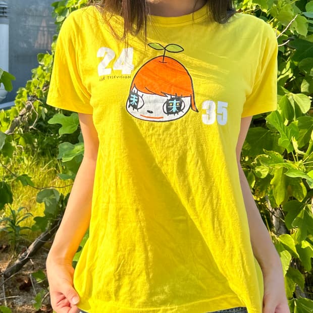 24시간 텔레비전 요시모토 나라 반팔 티셔츠