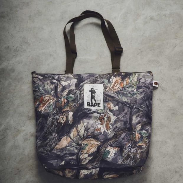 베이프 잡지부록 카모 토트백