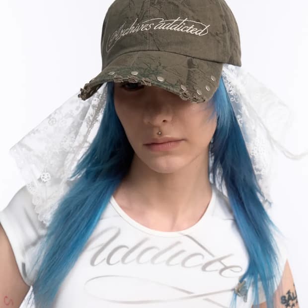 2000아카이브 볼캡 트리카모