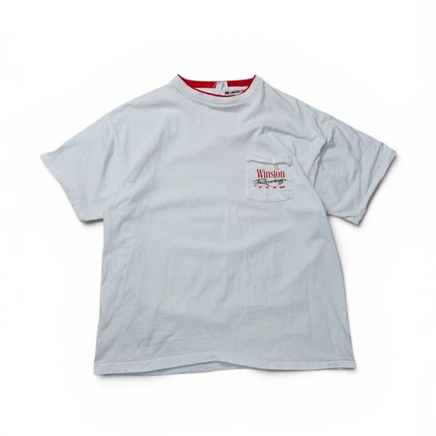 1990's 윈스턴 시가렛 포켓 티셔츠 XL