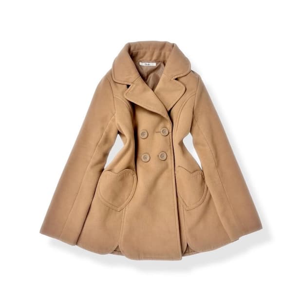 트랄라라 라떼갸루 고전 하트포켓 코트 쿠키집 빈티지 stc 진리