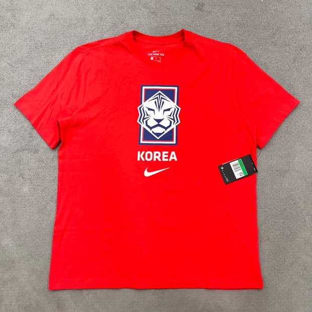 새상품 XL 나이키 코리아 한국 국대 반팔 티셔츠