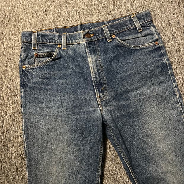 90s 리바이스 517 오렌지탭 데님 [36X34]