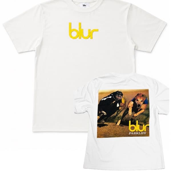 공식 Blur 파크라이프 반팔 티셔츠