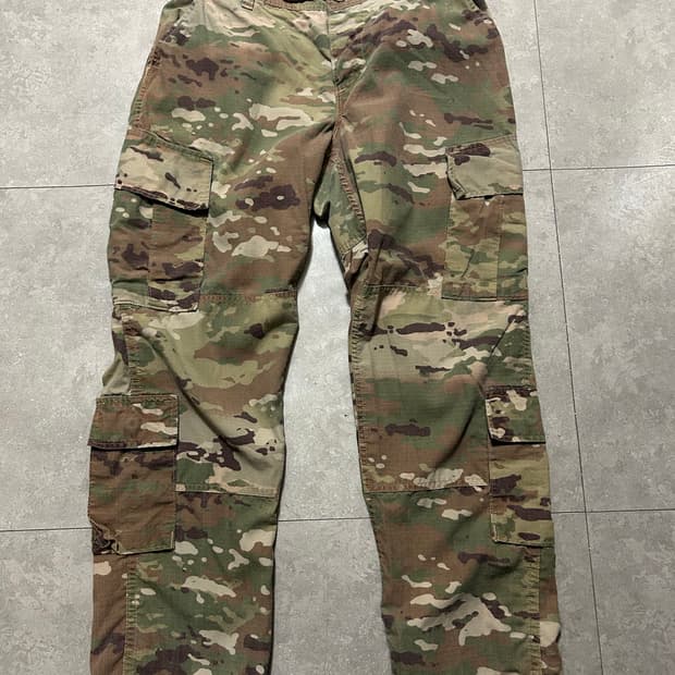 USA ARMY 미군 멀티캠 오리지널   방염 BDU  빈티지 필드 팬츠