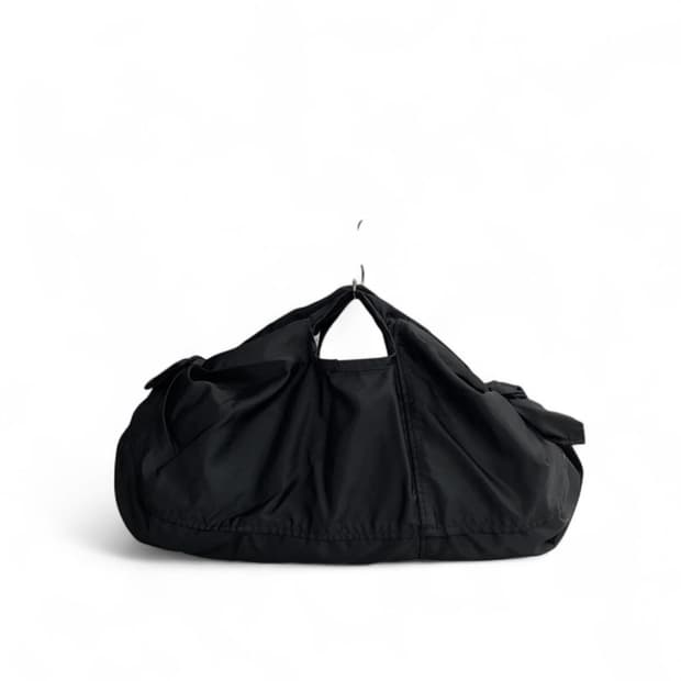 꼼데가르송 리본 나일론 보스톤백