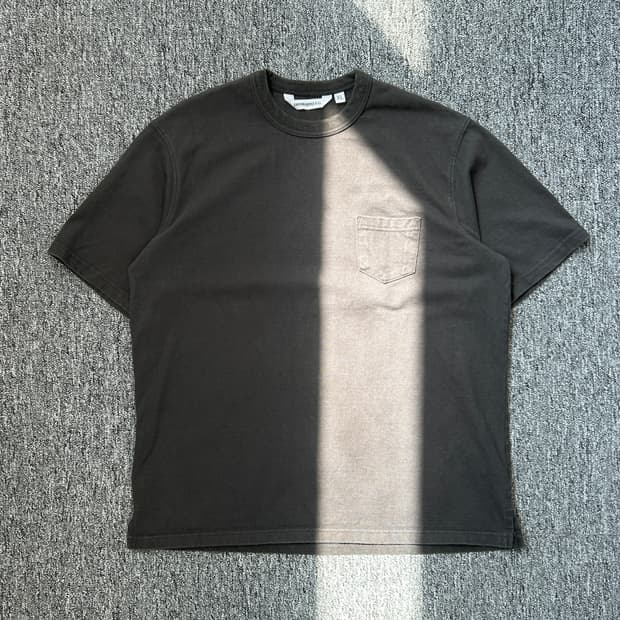 유니폼 브릿지 헤비웨이트 블랙 반팔티셔츠