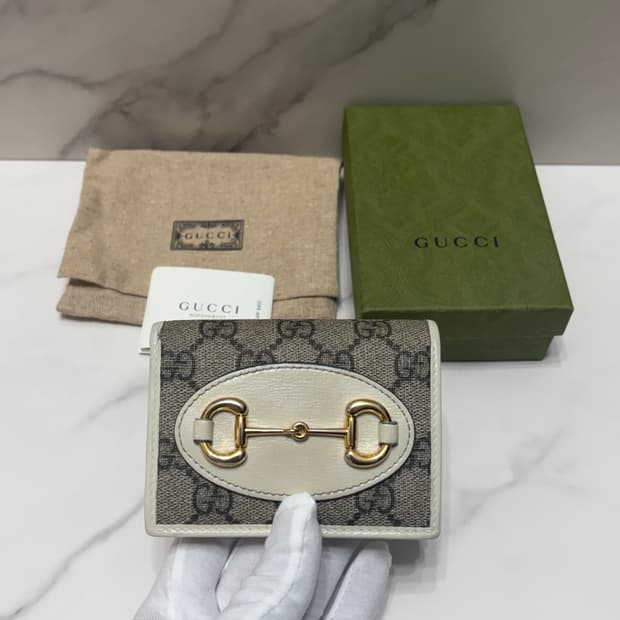 [정품] 구찌 홀스빗 1955 카드지갑