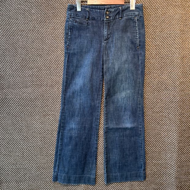 90s GAP 갭 레귤러핏 중청 데님팬츠