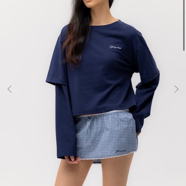 Glowny 글로니 롱슬리브 티