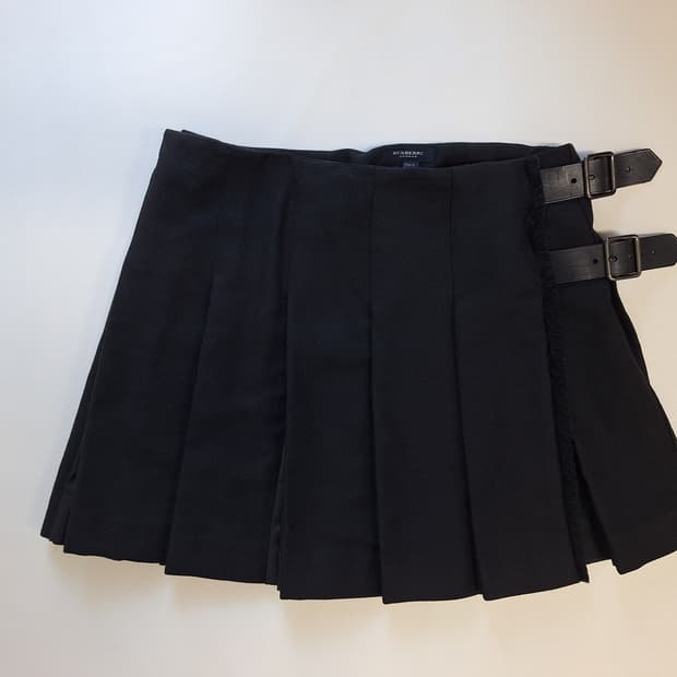 버버리 랩 스커트