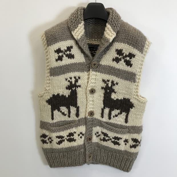 캐나다 코위찬 니트 베스트 [국내105]