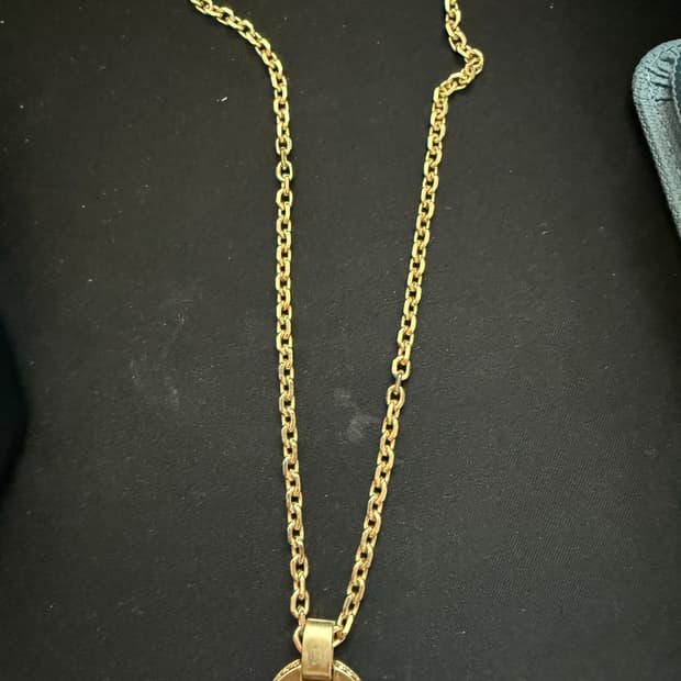 샤넬 빈티지 링 목걸이