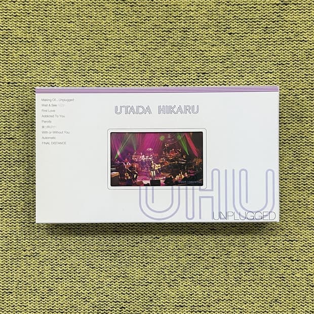우타다 히카루 MTV 언플러그드 VHS Tape 2001 비디오 테이프
