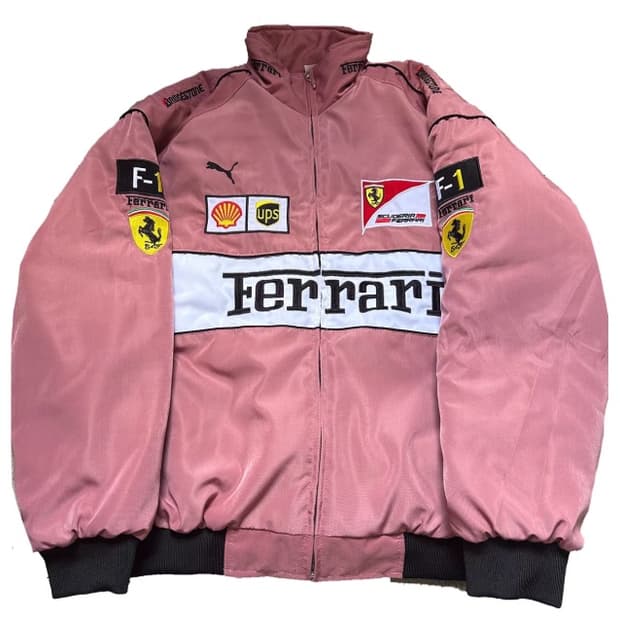 페라리 에프원 F1 레이싱 자켓 빈티지 스트릿 올드스쿨