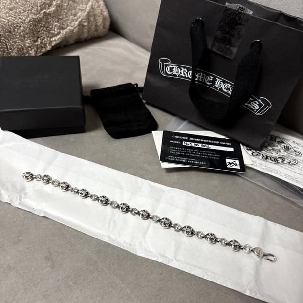 크롬하츠 BS 플레어볼 팔찌