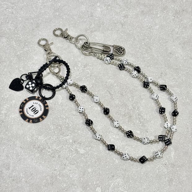 Oribell 다이스 주사위 롤체인 겜블칩 레이어드 체인